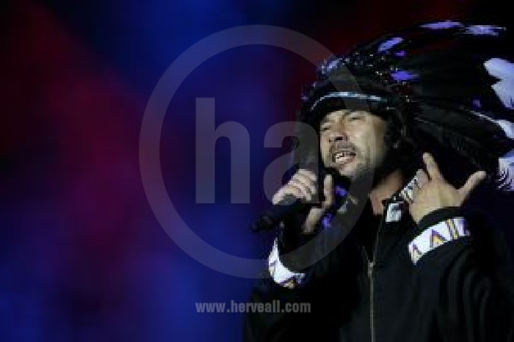 Jamiroquai sharing the message