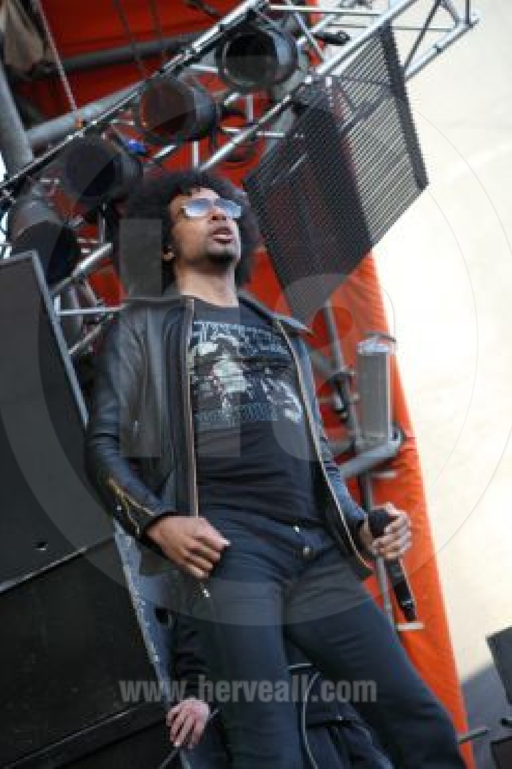 William DuVall on stage